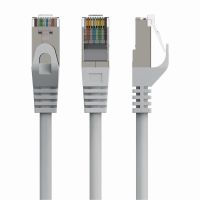 cable de red gembird pp6a-lszhcu-50m 50m cat6a sftp lszh conectores rj-45 oro gris