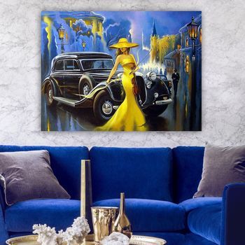Pintura Decorativa Lienzo 567843520_70100 Multicolor 70x100 Cm
