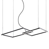 lampara colgante led cross 6593 n ct perenz
