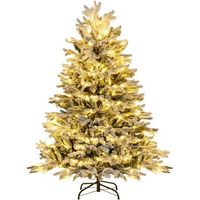 146cm arbol de navidad artificial costway 95 x 95 x 146 cm