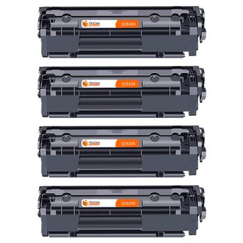 PcCom Essential HP Q2610A/10A Tóner Compatible Negro Pack 4