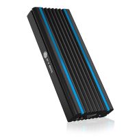 caja ssd externa icy box ib-1824ml-c31 m2 aluminio negro usb-c rgb