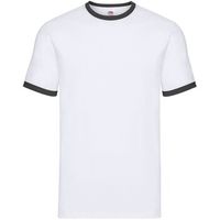 fruit of the loom camiseta ringer para hombre