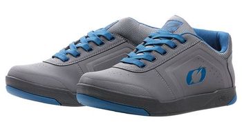 Par de zapatillas mtb o  39 neal pinned pro flat pedal v 22 gris   azul