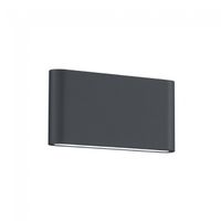 aplique de exterior led thames ii 2x450w