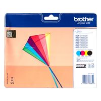 brother lc-223 pack ahorro 4 cartuchos originales