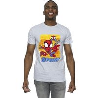 marvel camiseta spidey and his amazing friends para hombre