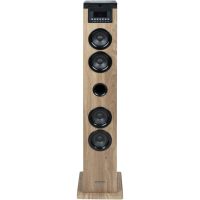 thomson ds122cd torre de sonido bluetooth con reproductor de cd 60 w madera