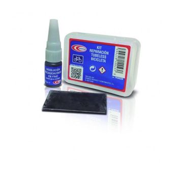 Bompar - Kit de reparación para neumáticos tubeless recauchutados, ideal para mantenimiento y reparación de bicicletas en ciclismo al aire libre, herramienta esencial para ciclistas aficionados y