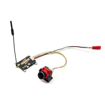 SLONWAKE 5.8GHz 48CH 2W VTX con cámara FPV 1800TVL MMCX 7-32V para drones RC FPV de largo alcance de 5-10 km