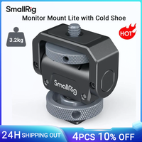smallrig-montaje de monitor lite con zapata fria giratorio de 360  e inclinacion de 180  soporte para monitor led y accesorios para grabacion de video brazo magico