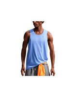 camiseta de running nike df breathe miler tank hombre azul
