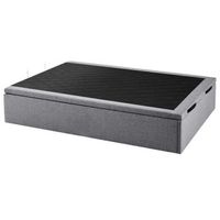 canape abatible tapizado tokio transpirable altura 34 cm - gris - 180x200 cm