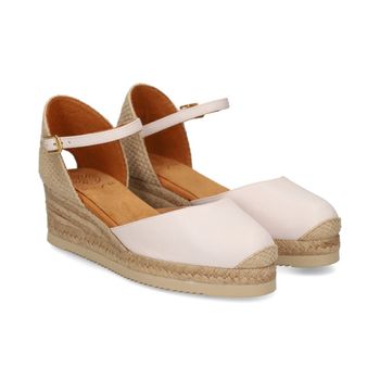 Unisa Alpargatas Mujer - Blanco Talla 39