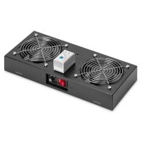 digitus unidad de refrigeracion de techo para armarios de pared 19 negro