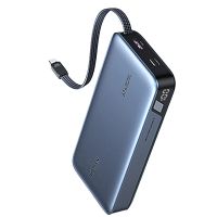 ugreen pb550 67w 72wh 20000mah banco de poder con pantalla digital y cable type-c integrado bateria externa suministro d