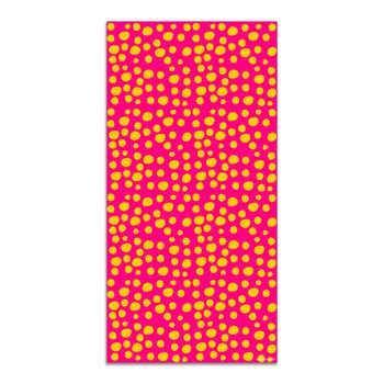Alfombra Vinílica Círculos 160x230cm Agatha Estampados Naranjas Rosas