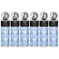 pack de 6 eau de parfum hombre saphir luomo 200 ml