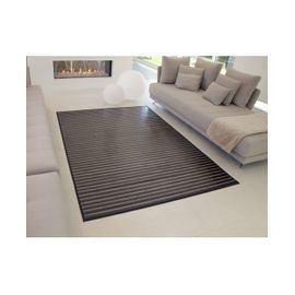 Alfombra Salón Bambú , Color - Gris, Tamaño - 170x240 Cm.