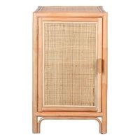 mesita de noche de ratan ravenna 45x76x45