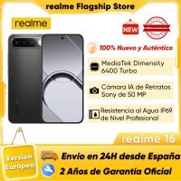 realme 16 5g smartphone 2026 nuevo bateria titan de 6550mah carga rapida de 45w ip69