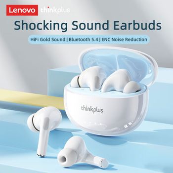 Auriculares Inalámbricos Lenovo LP5 PRO, Bluetooth 5.4, TWS, Sonido HiFi, Auriculares LP5Pro para Juegos y Deportes, Larga Duración de Batería, con Micrófono 2025