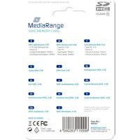 MediaRange 4GB SDHC 4GB SDHC Clase 10 memoria flas