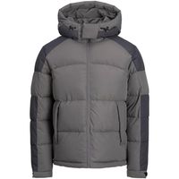 jack  jones parka 12260428 jcoaero puffer sn gargoyle para hombre