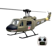 helicoptero rc escalado rohan 450 clase uh-1d 24g 11ch estabilizado por gps sin flybar rtf con controlador de vuelo x1