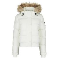 superdry abrigo de plumas everest hooded bomber jacket para mujer