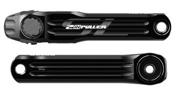 Platos y bielas rotor 2inpower sl rd  road dual  medidor de potencia montaje directo negro