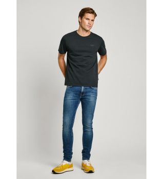 Pepe Jeans para hombre. PM207390EF5 Jeans en fit taper Stanley azul (32/32), Casual, Denim, Sostenible
