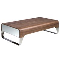 mesa centro madera nogal