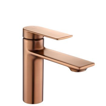 Grifo De Lavabo Rea Storm Brush Copper Low