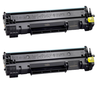 2 toner compatibles hp w1420a  142a - con chip -   cartucho de toner para hp m109 m110 m112 - mfp m139 m140 m141 m142  no usar en hp o terminadas en e