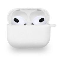 pccom essential funda protectora para airpods 3 blanca