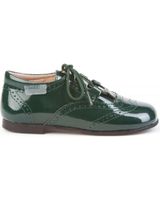 de angelitos zapato inglesitas piel 1505 verde
