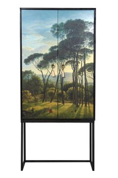 Armario aparador 2 puertas MDF estampado forestal
