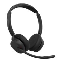 jabra evolve3 45 auriculares inalambrico diadema oficinacentro de llamadas usb tipo a bluetooth negro