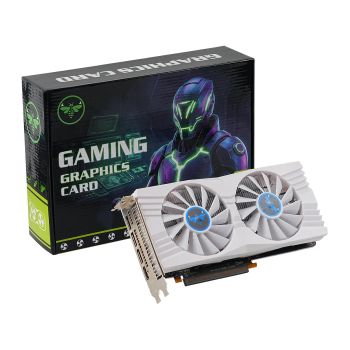 RX580 2048SP 8G GDDR5 Tarjeta gráfica para juegos de PC 256 bits con doble ventilador HDMI/DP PCI Express 3.0 x16 1080p