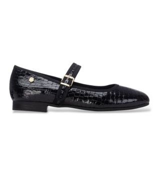 Carmela para mujer. 16256104-GRIS Bailarinas 162561 negro (38), 1 a 3cm, Hebilla, Clásico