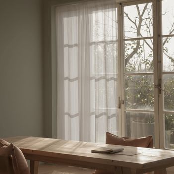 Nova Cortina 140x270 cm Blanco