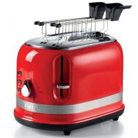 ariete moderna tostadora 2 rebanadas 815w roja