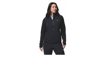 Chaqueta polar columbia arctic crest hybride para mujer negro