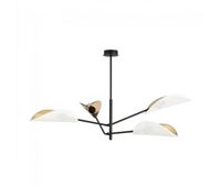 lampara de techo cano blanco 4 luces marca wonderlamp