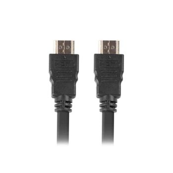 Cable HDMI Lanberg 20 m Macho-Macho 2.0 4K Oro Negro