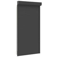 persiana enrollable manual antracita 110 x 220 cm vidaxl