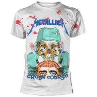 metallica tops y camisetas crash course in brain surgery para mujer