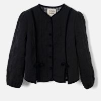 damson madder diana quilted shell jacket - uk 14