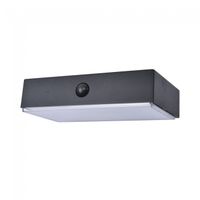 aplique led solar con sensor de movimiento fadi 8w